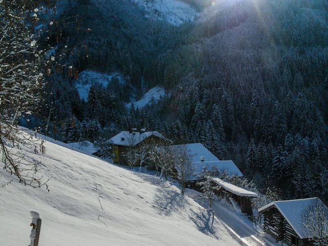 Bauernhof Hubgut  in Zell am See im Winter